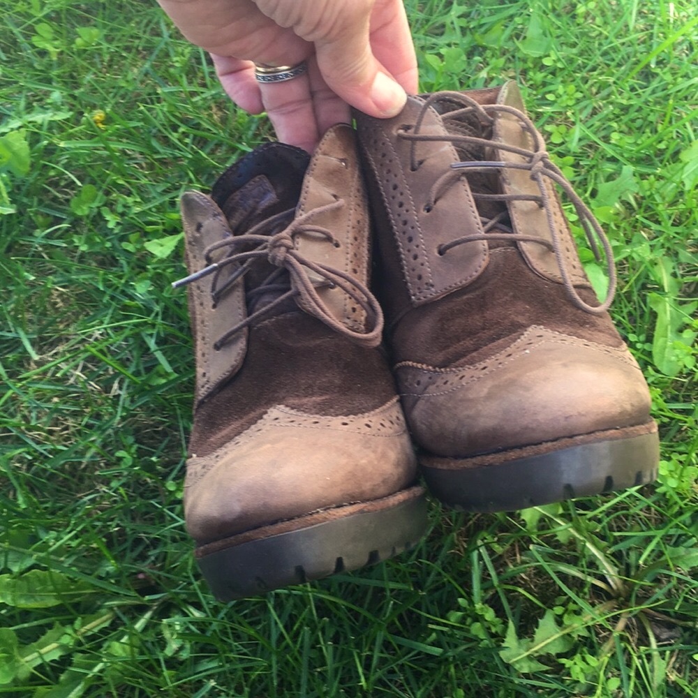 Sperry Emory Oxford brown Lug Heel 8